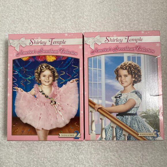 Shirley Temple America's Sweetheart Collection Volumes 2 & 3, 6 DVD Movies - Picture 1 of 5